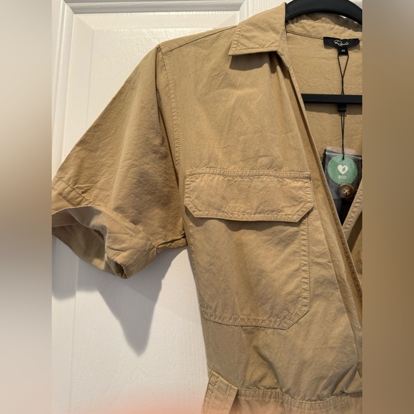 Rails Natalie Trench Cotton Utility Dress Size XS NWT - Picture 5 of 16